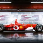 Michael Schumacher's Ferrari F2002 photographed by Blair Bunting